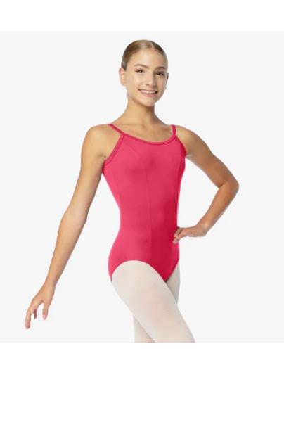 So Danca SL02 Patricia Adult Camisole Leotard With Princess Seams Geranium Lake